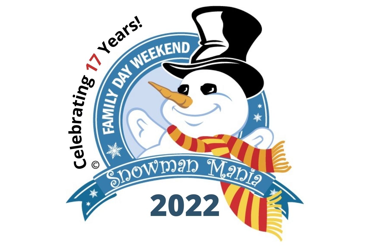 Snowman Mania Logo 2022 celebrating 17 years